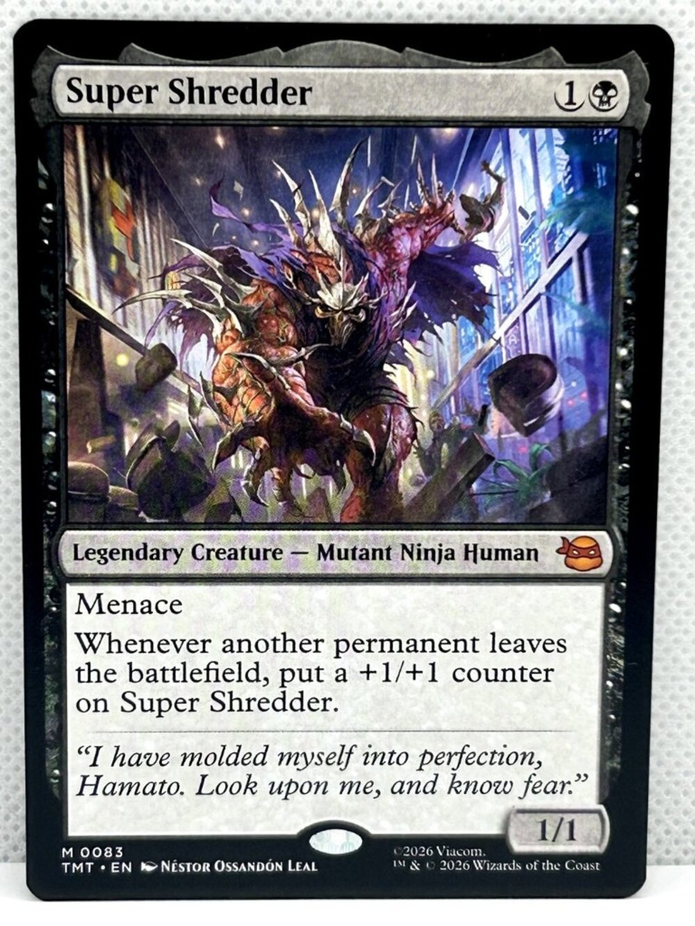 Super Shredder Tenage Mutant Ninja Turtles Pack-Fresh Mint MTG